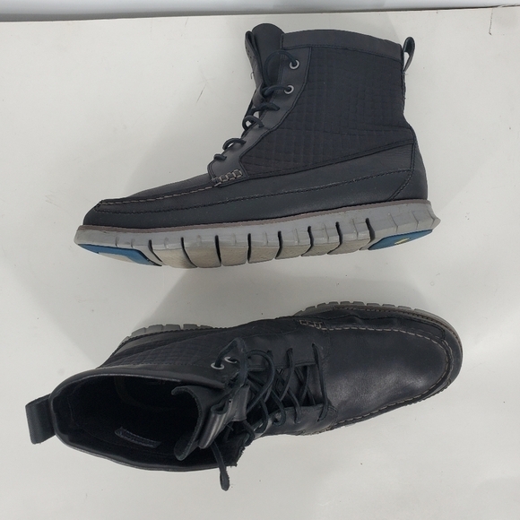 Cole Haan Shoe Men 13 M Zerogrand Waterproof Tall Boots Black